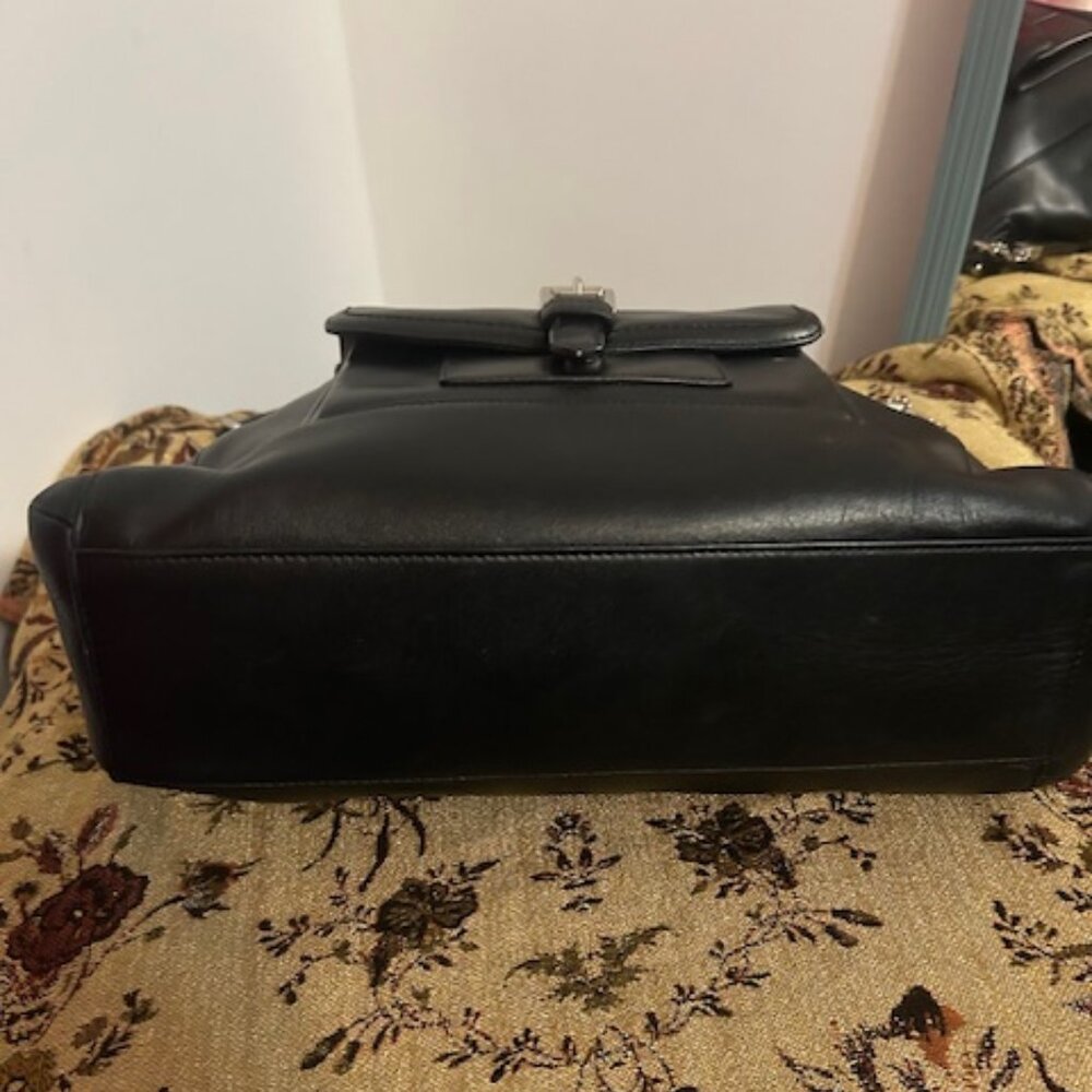 Coach F29881 Black Smooth Leather Charlie Hobo bag - Picture 5 of 11